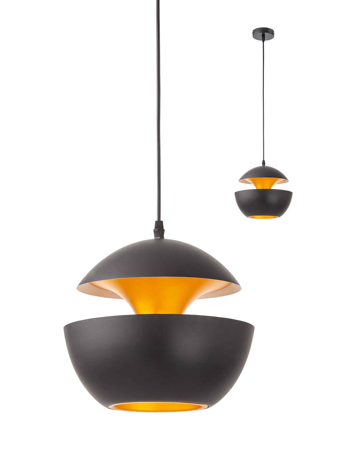 Висящо осветително тяло LAMPU 1X42W E27 BK