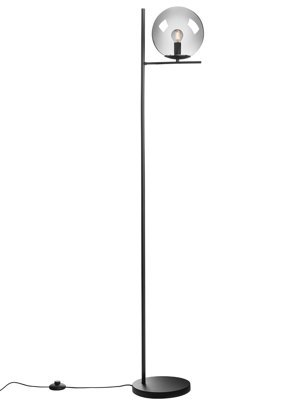 Висящо осветително тяло BOLDY LAMP 1x28W E14 черен/сенчест