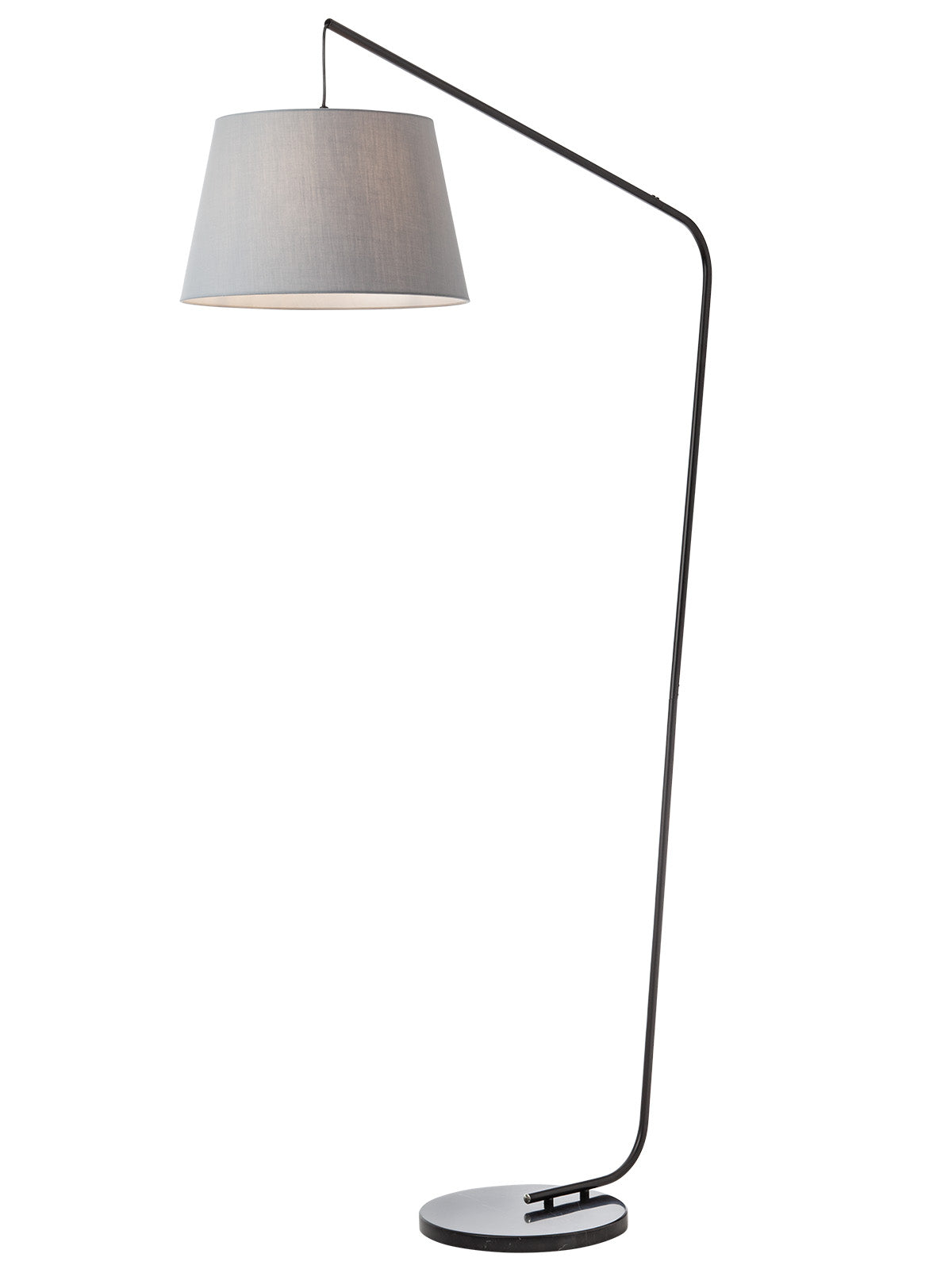 LED висящо осветително тяло KERMIT LAMP 1x42W E27 черен/сив