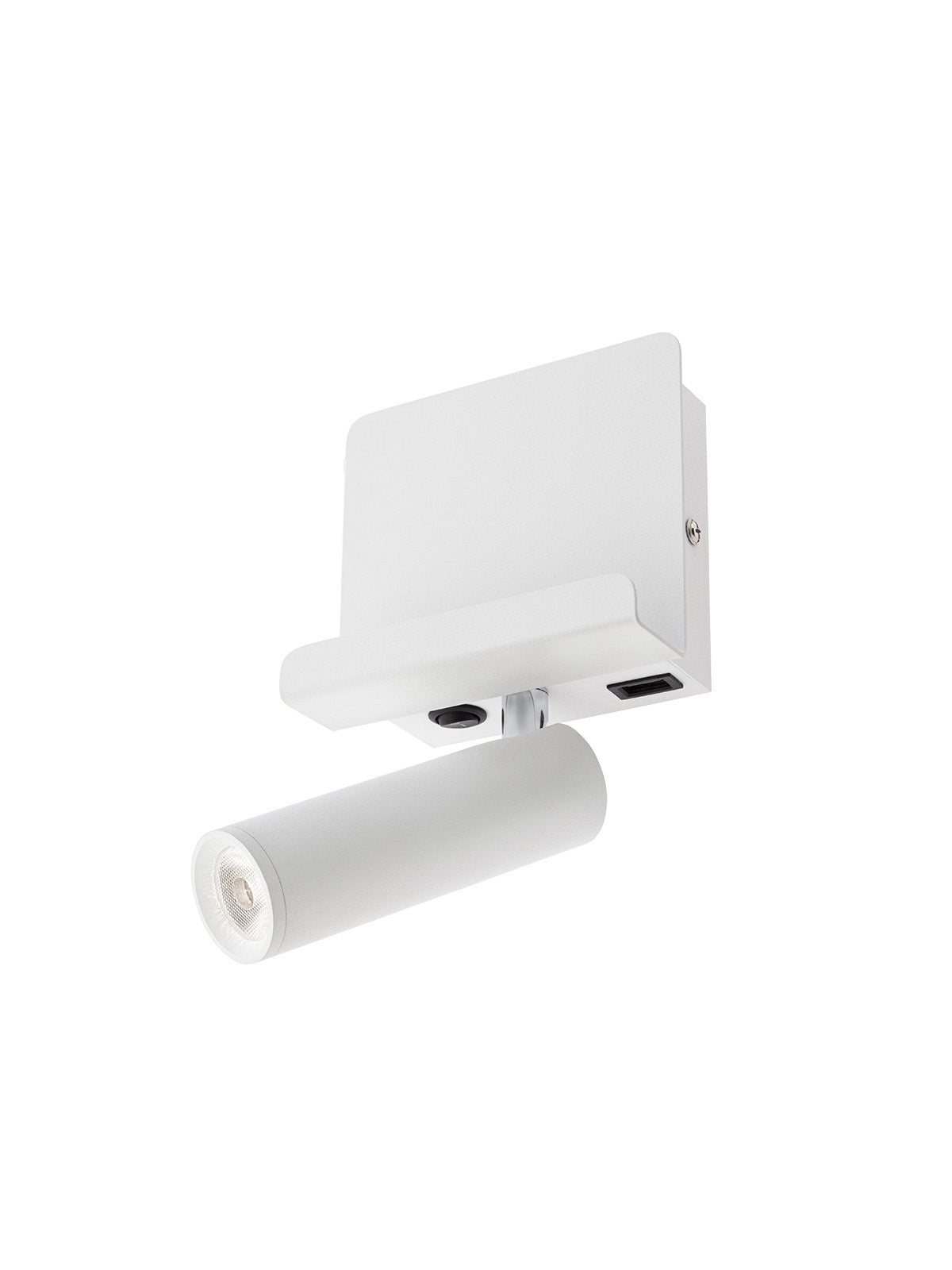 Стенен LED аплик PANEL 3.5W USB 3000K пясъчно бял
