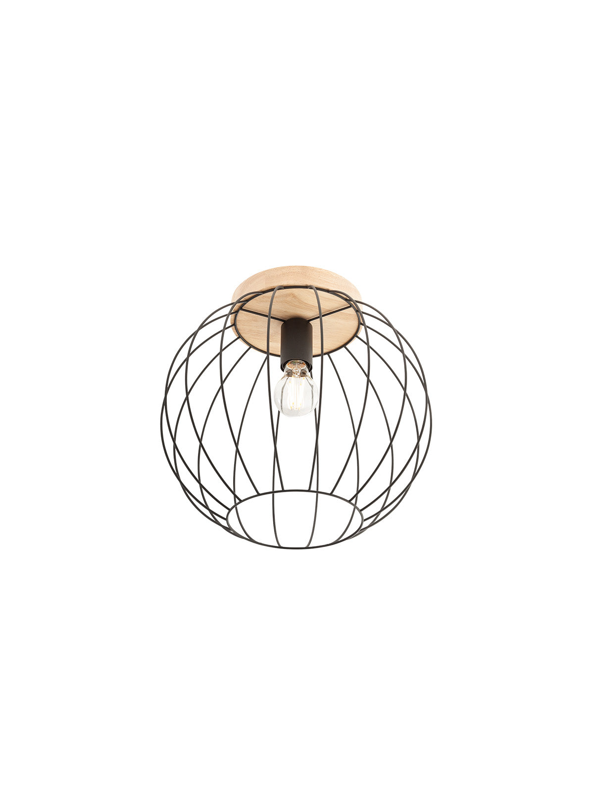 Плафон TRELLIS 1x42W E27 черен