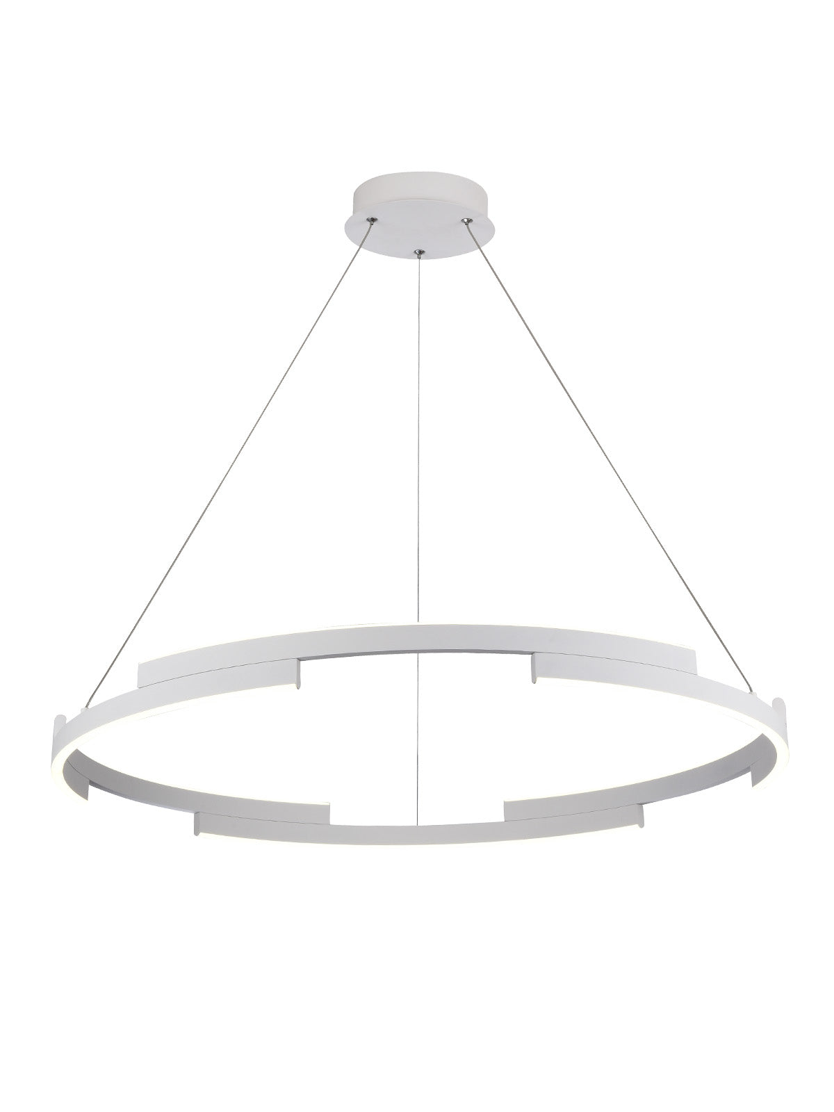 Висящо осветително тяло CASTLE LED 45W 3000K D800 SWH