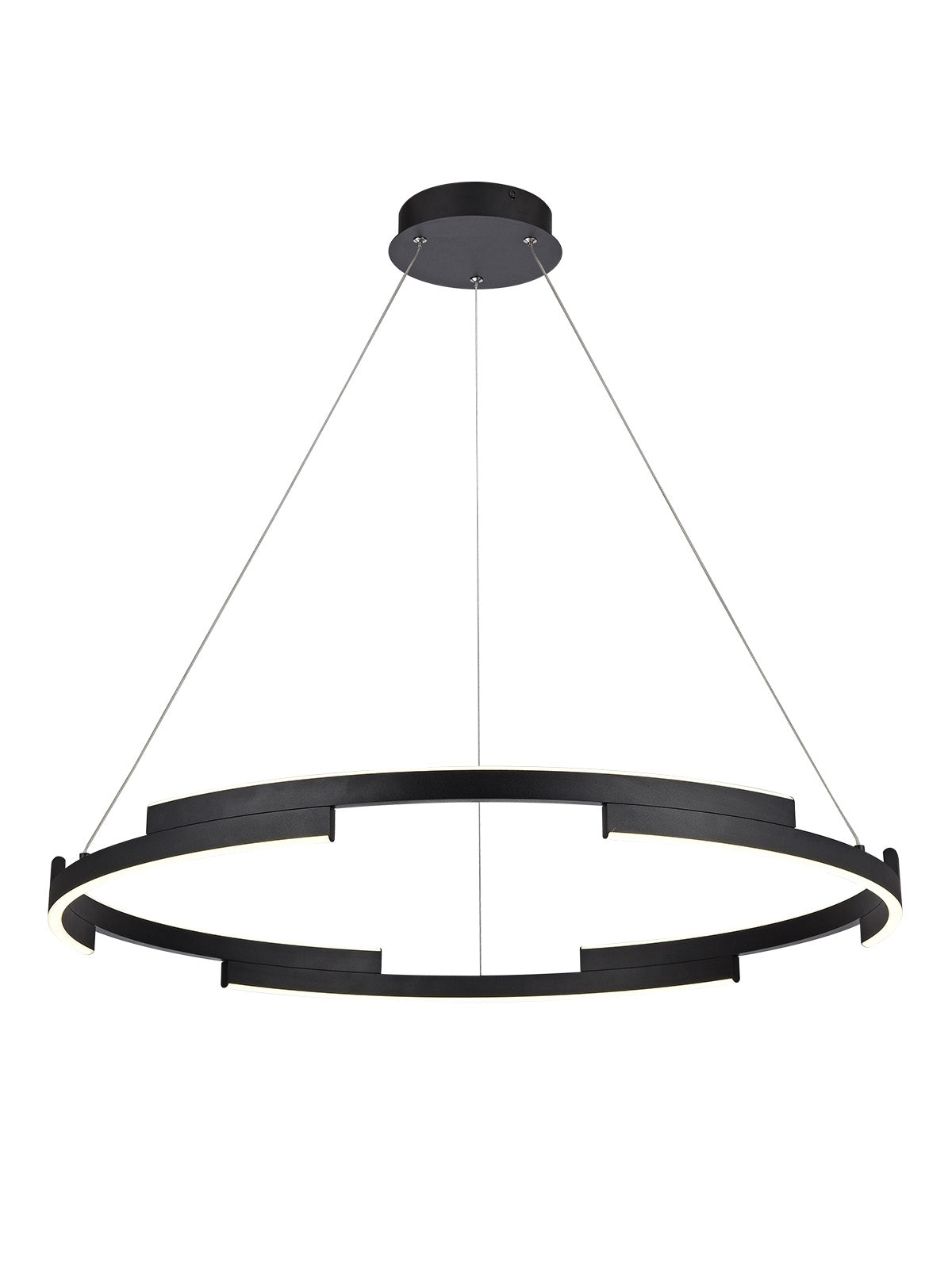 Висящо осветително тяло CASTLE LED 45W 3000K D800 SBK