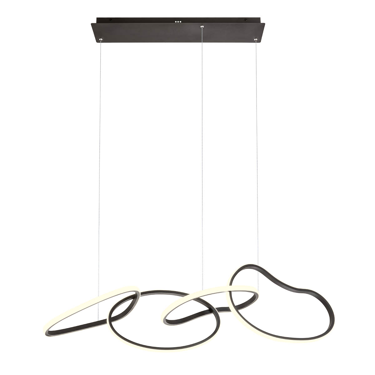 Висящо LED осветително тяло BIAS 90W CCT BK