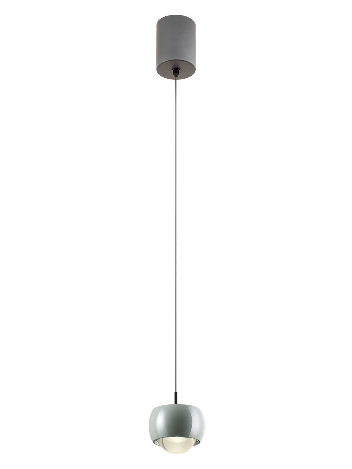 Висящо LED AVES 12W 3000K светлосив