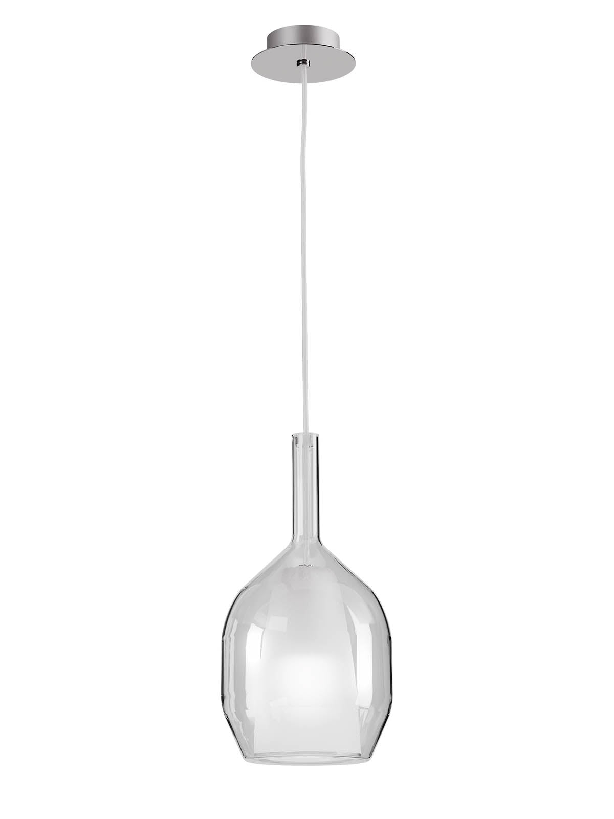 Висящо TRESOR E27*1 D150*H285 прозрачен