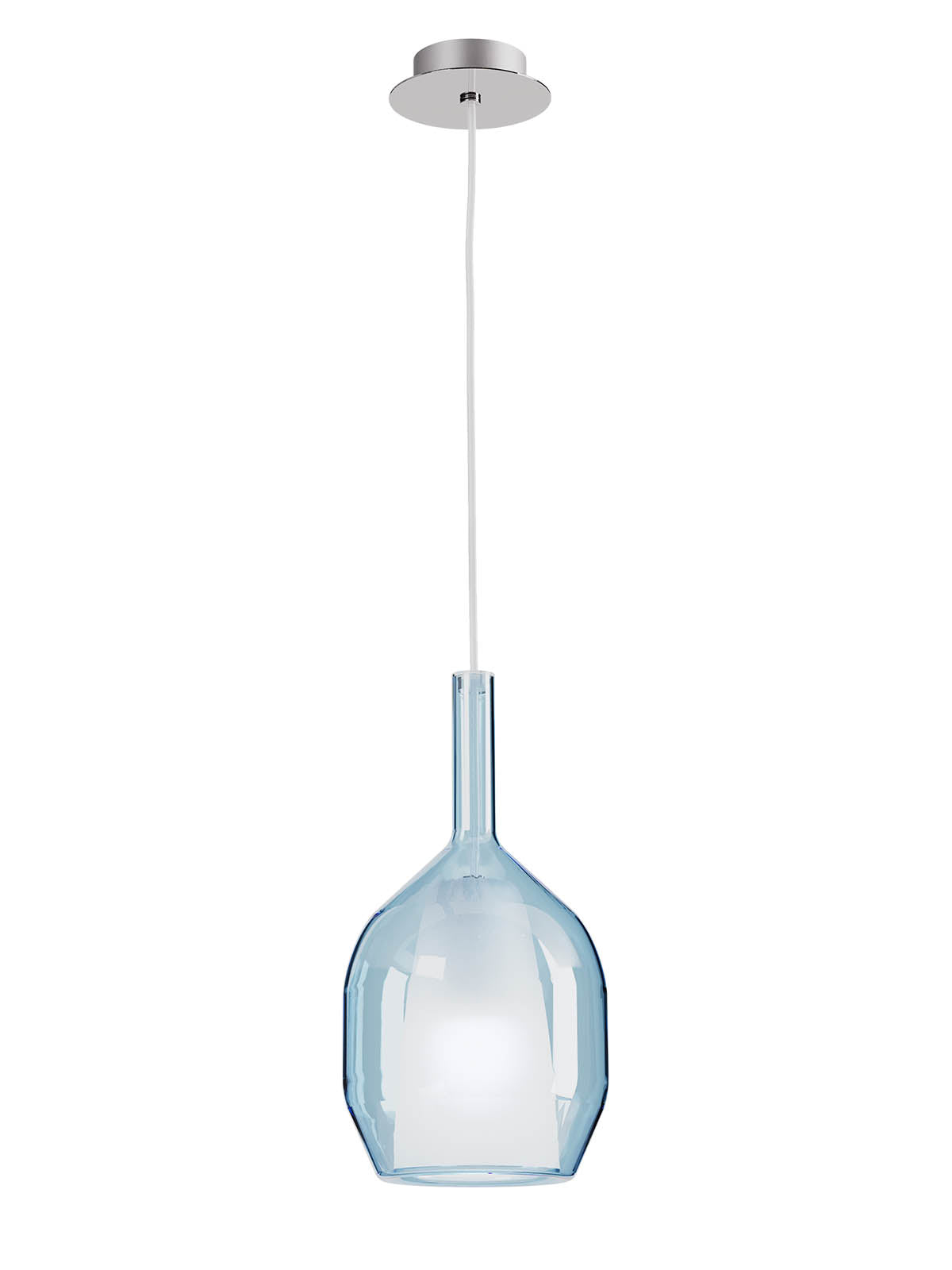 Висящо TRESOR E27*1 D150*H285 син