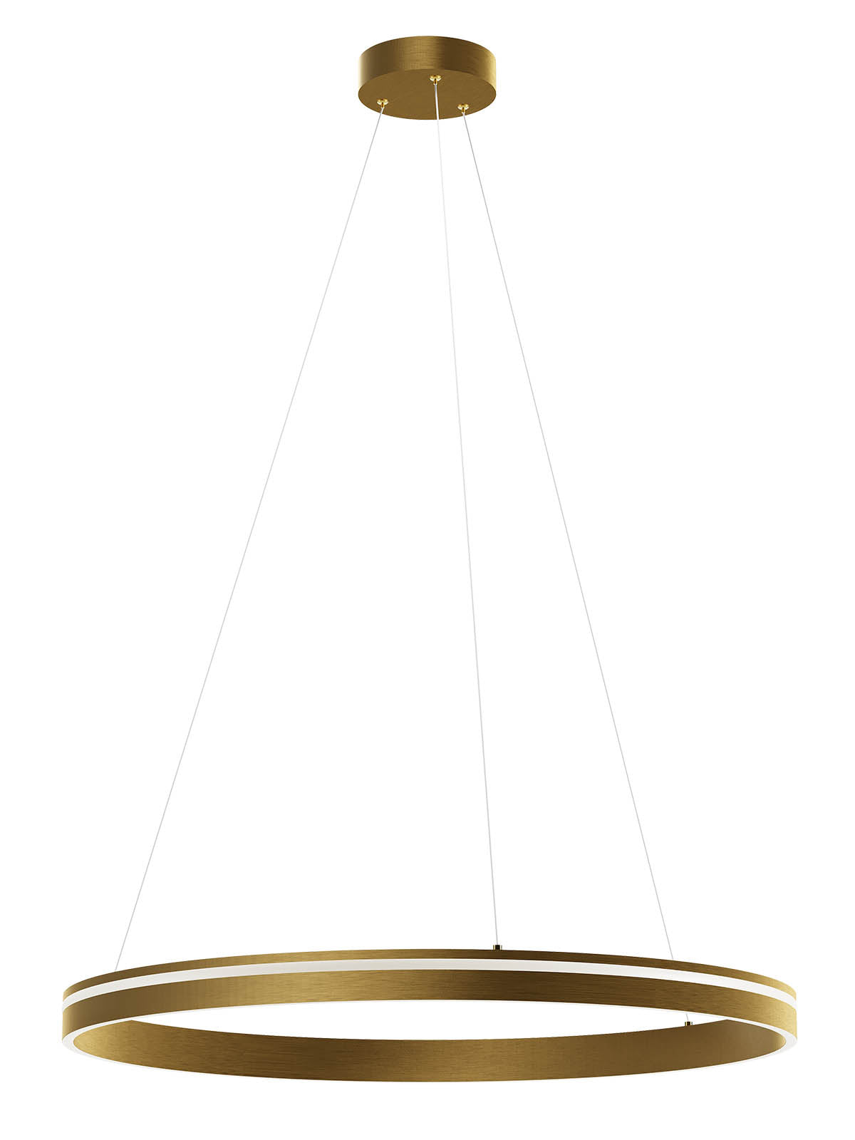 Висящо LED осветително тяло VALDIS 54W 3000K/4000K D783 златен