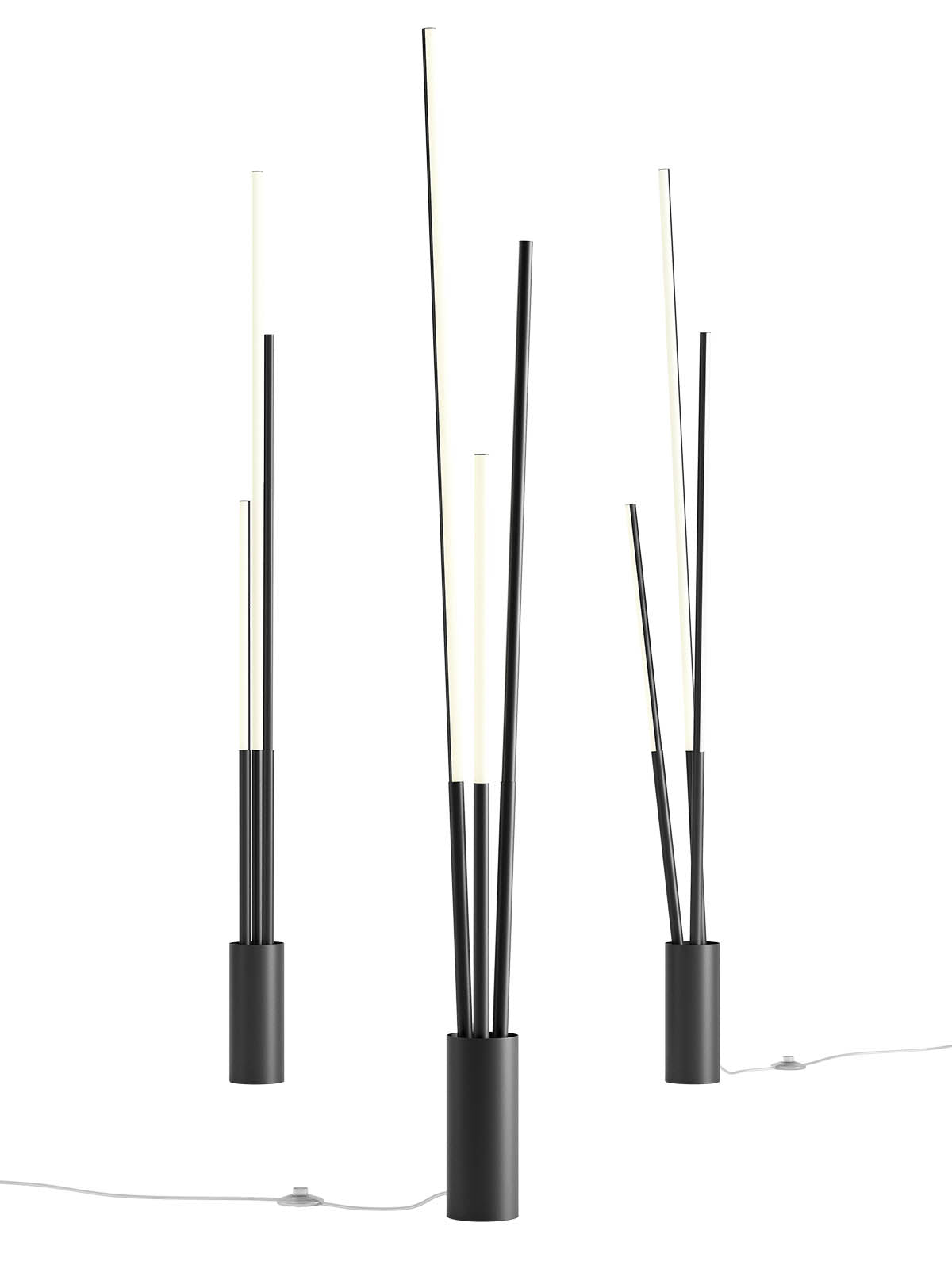 Настолна LED лампа HERALD 36W CCT черен