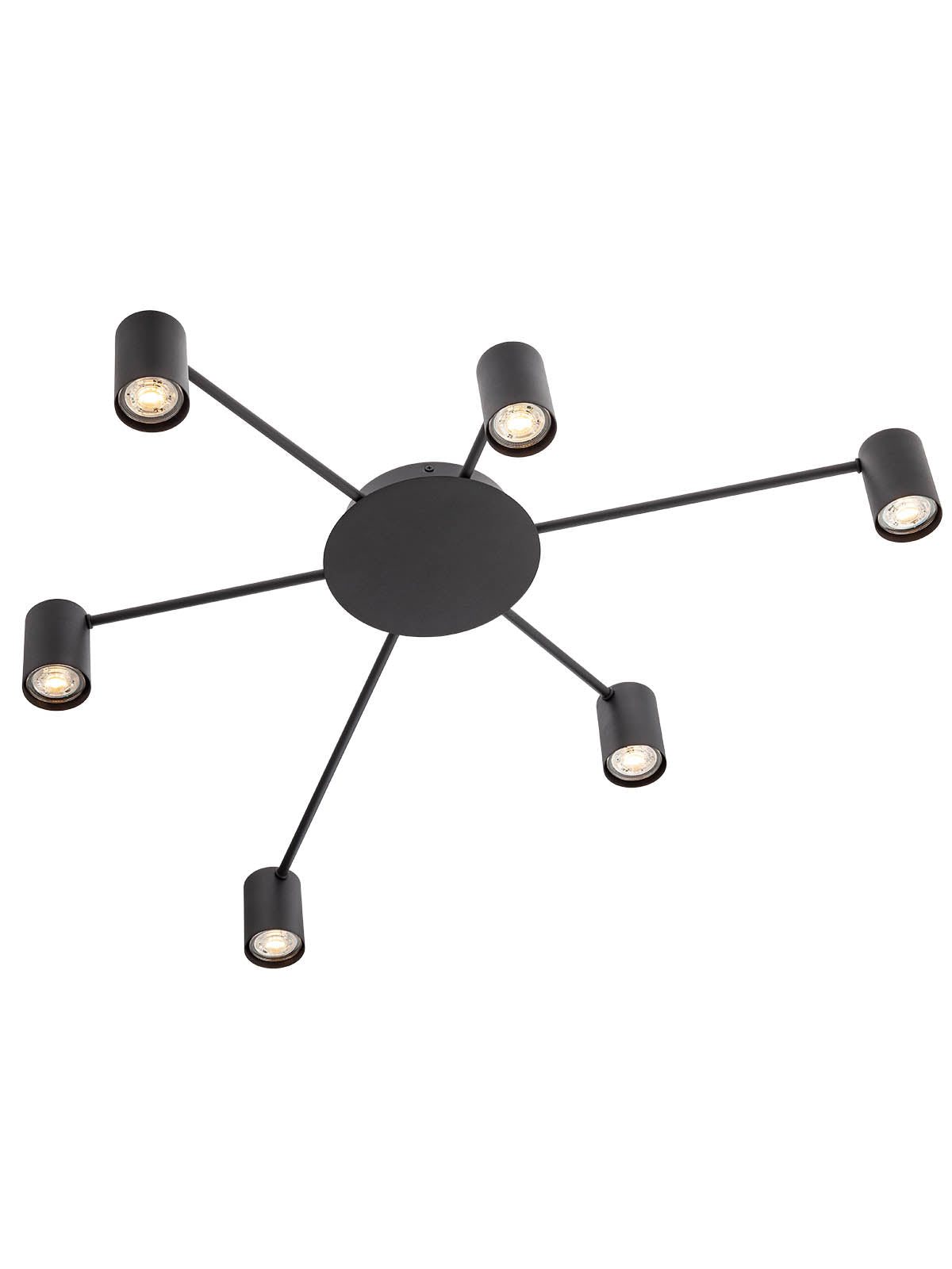 Плафон NOA 6*GU10 BK