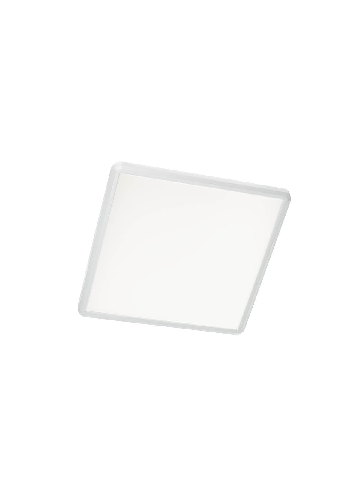 Плафон MEMO SQ LED 24W IP54 CCT бял D300