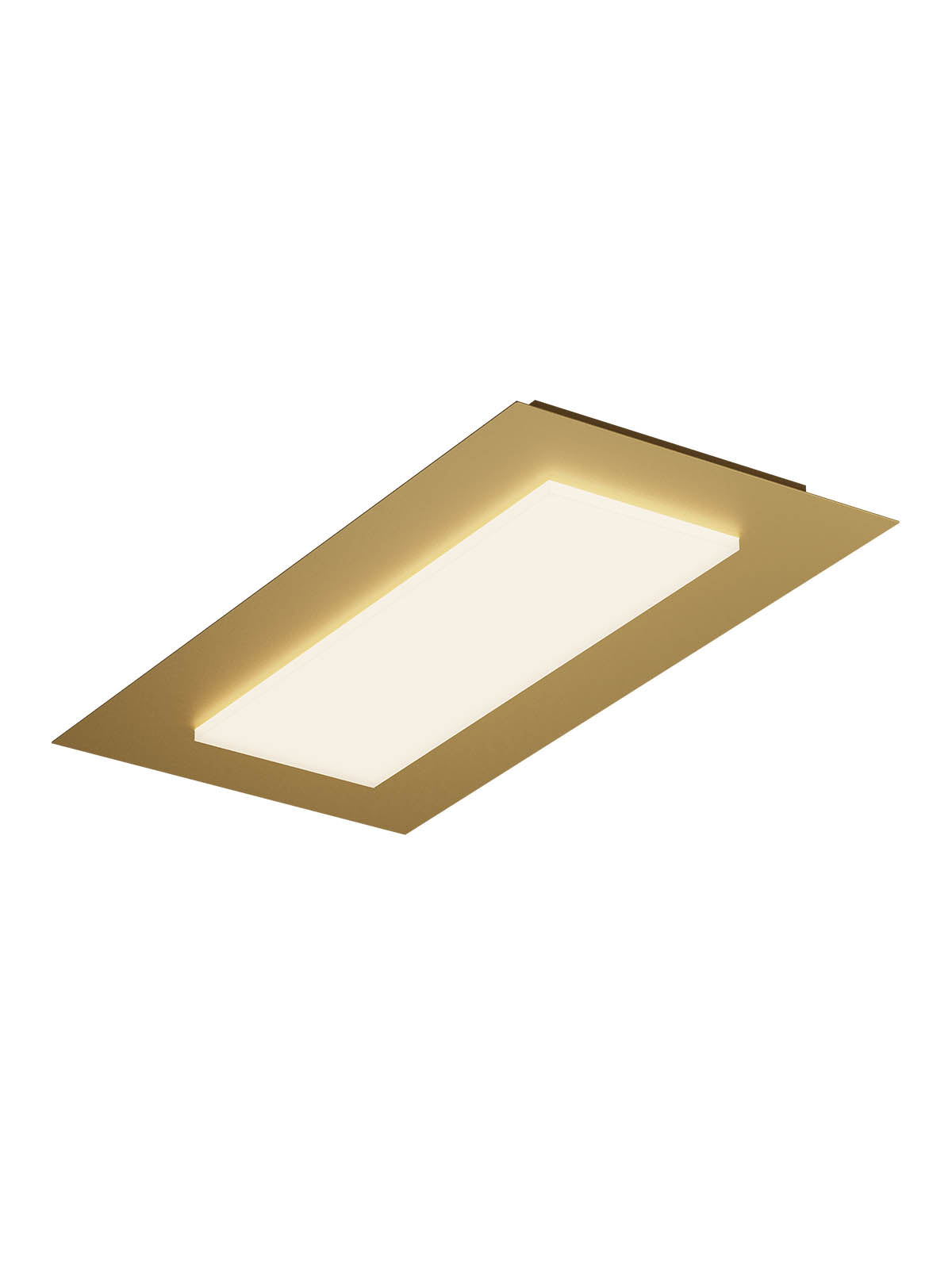 Плафон TATAMI LED 40W 3000K/4000K златен