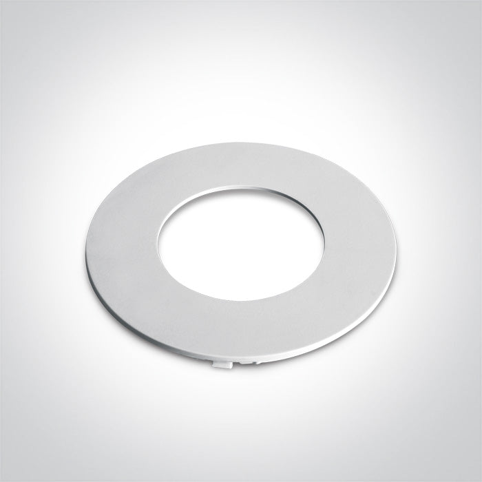 Бял FLAT RING за 11112H