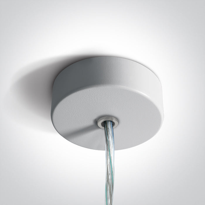 Бял ROUND SUSPENSION BASE за Профил