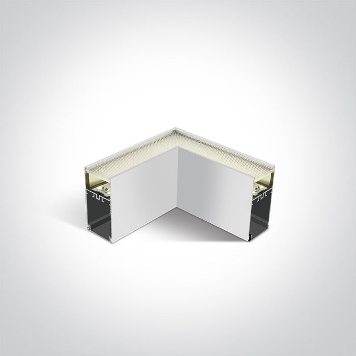 Бял UGR19 LED CORNER 8W CW (студено бяло) за 38150A 38151A 230V