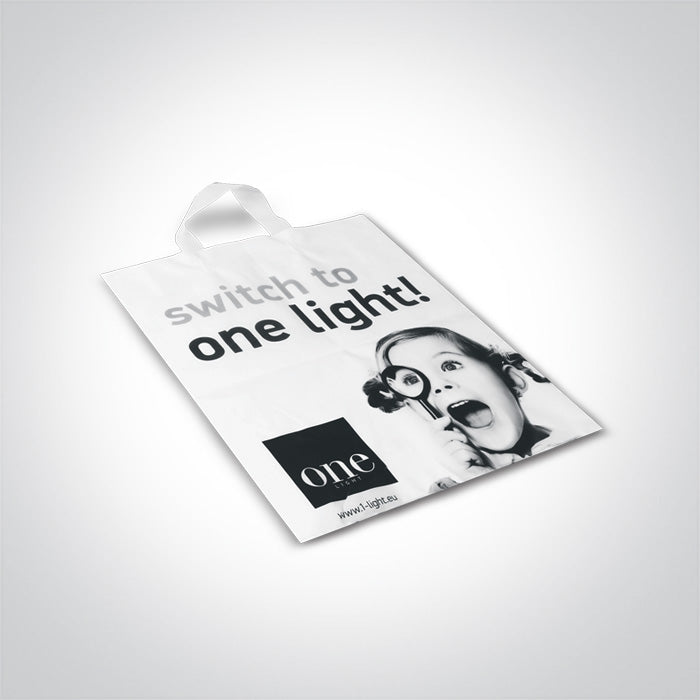 ONE LIGHT PLASTIC BAG SMALL RECYCLABLE