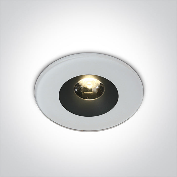 Бял 6W WW (топло бяло) IP65 100-240V
