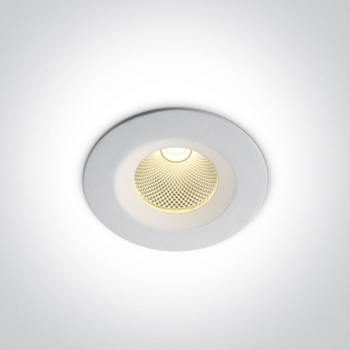 Бял 7W CCT (регулируем цвят на светлината) IP20 60° 230V