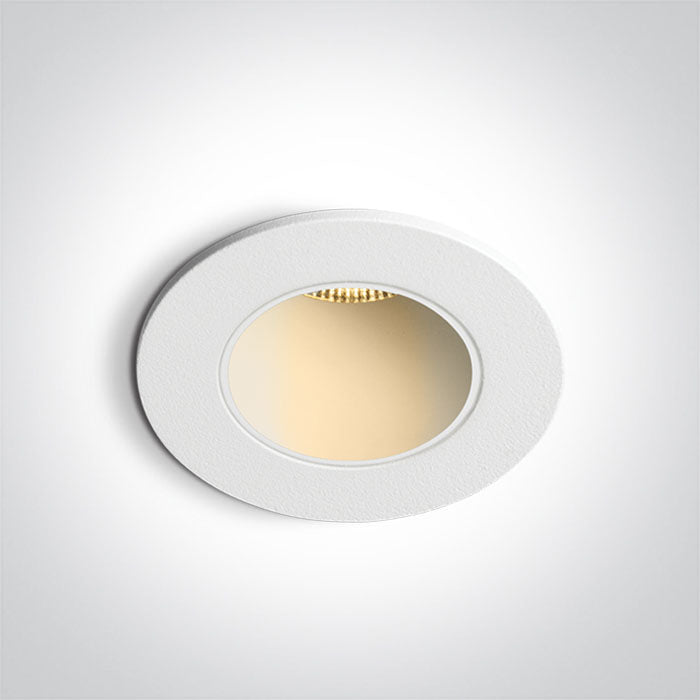 Бял COB LED 6,5W WW (топло бяло) Dark-Light (задълбочен оптичен конус) IP65 38° 700mA