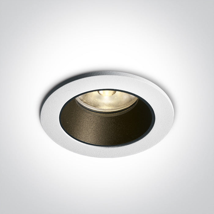 Бял LED 6,5W WW (топло бяло) 35° 700mA Dark-Light (задълбочен оптичен конус)