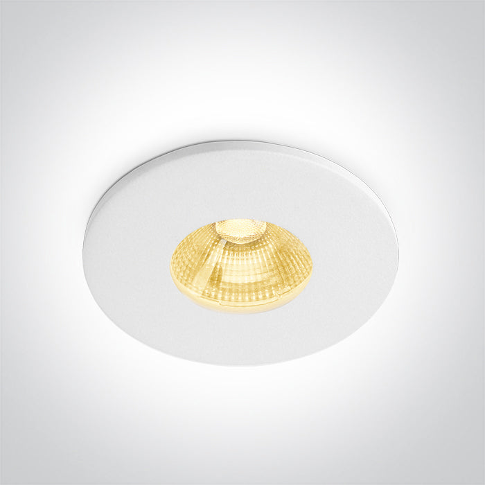 Бял COB 6,5W WW (топло бяло) 700mA IP65