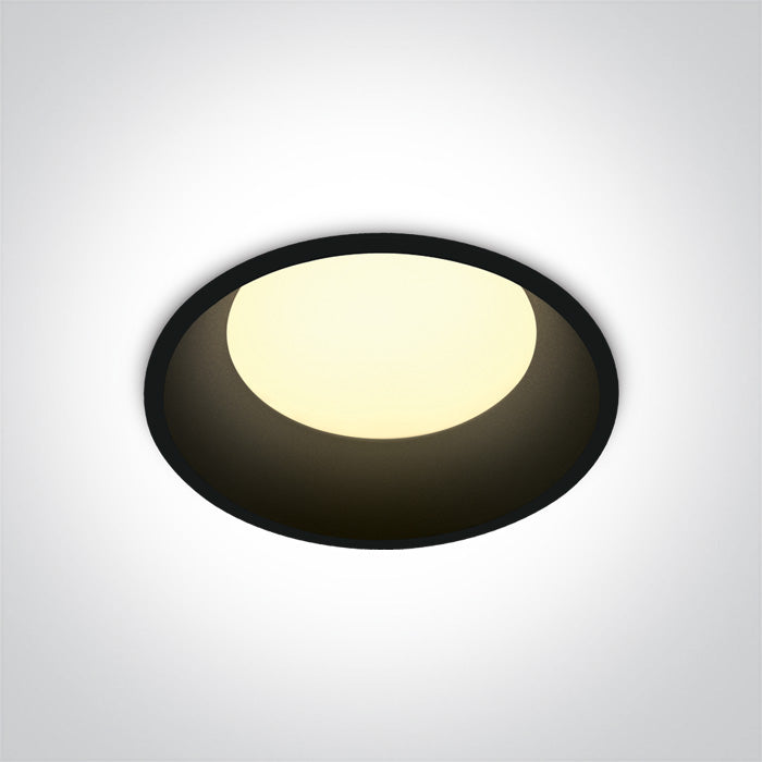 Черен 12W CCT (регулируем цвят на светлината) IP20 230V Dark-Light (задълбочен оптичен конус)