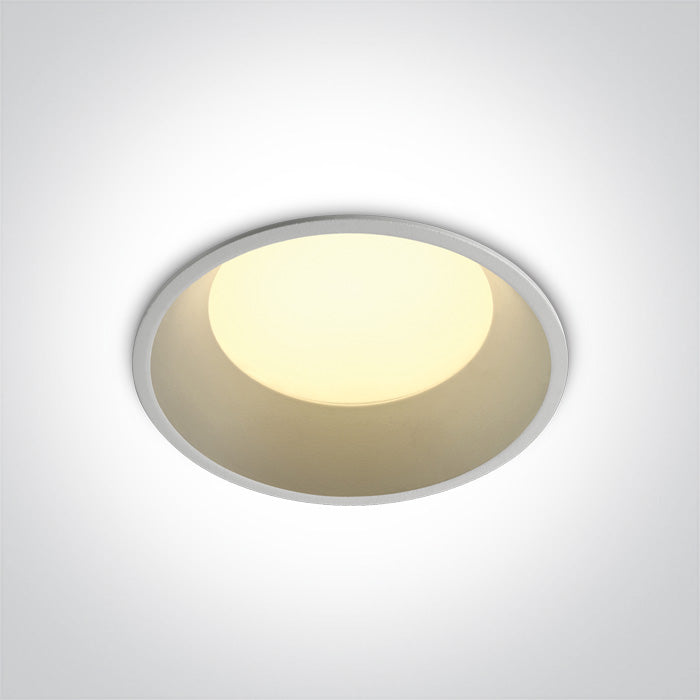 Бял 12W CCT (регулируем цвят на светлината) IP20 230V Dark-Light (задълбочен оптичен конус)
