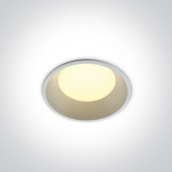 Бял LED 9W CW (студено бяло) IP54 230V 100° Dark-Light (задълбочен оптичен конус)