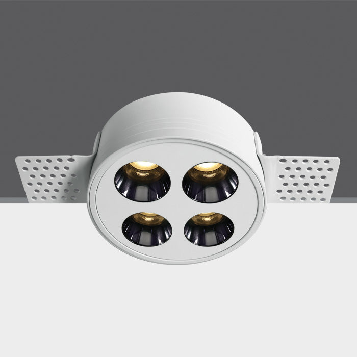 Бял Безрамков 10W WW (топло бяло) IP20 38° 230V Dark-Light (задълбочен оптичен конус)