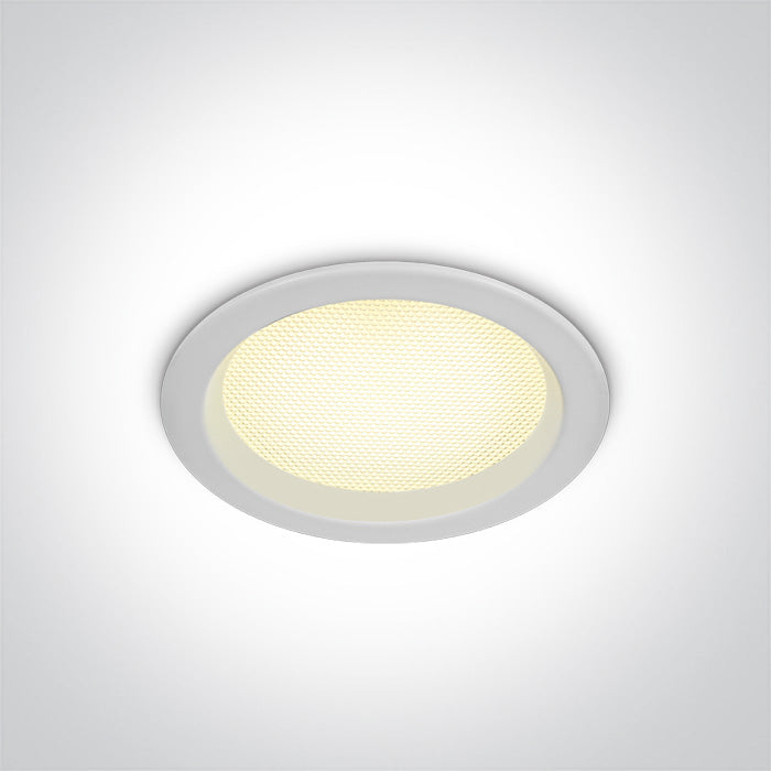 Бял SMD UGR19 10W CCT (регулируем цвят на светлината) IP44 230V