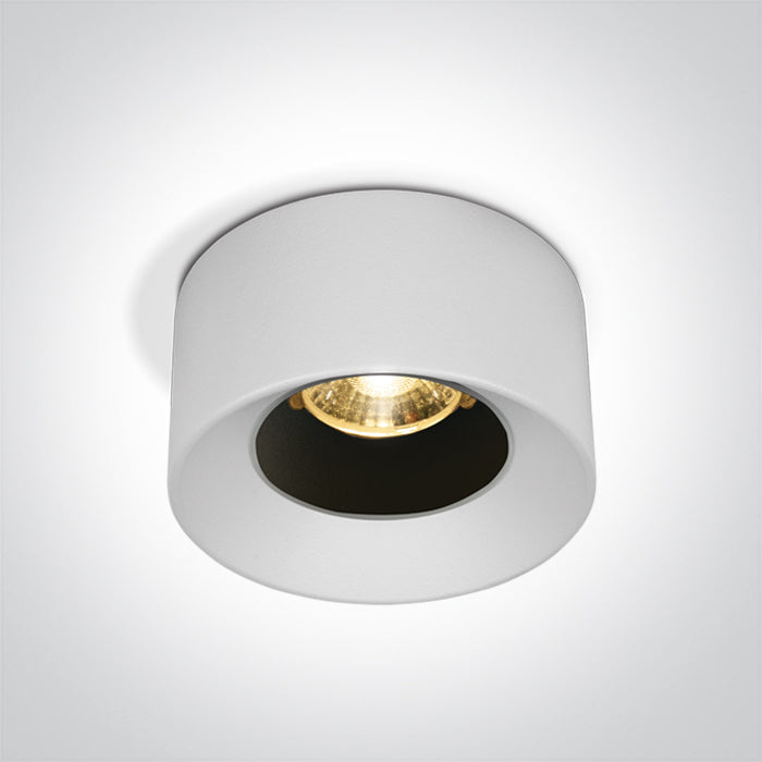 Бял LED 12W 38° WW (топло бяло) 230V