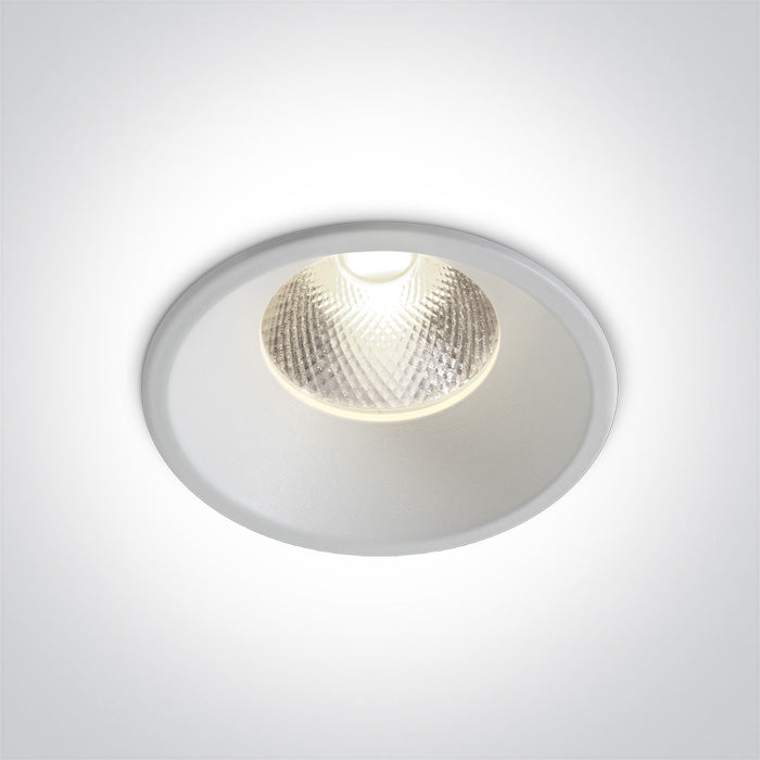 Бял светодиод 12W 20° СБ (Студено Бяла) IP20 230V Dark-Light (Вграден оптичен конус)