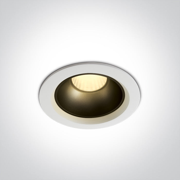Бял 12W WW (топло бяло) IP20 45° 230V Dark-Light (задълбочен оптичен конус)