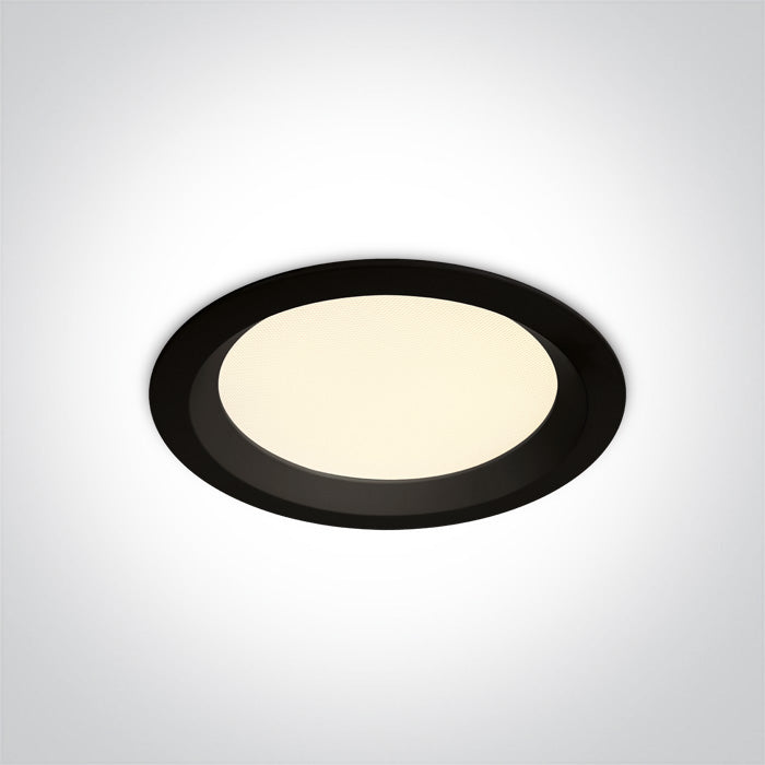 Черен SMD LED UGR19 13W CCT (регулируем цвят на светлината) IP44 230V
