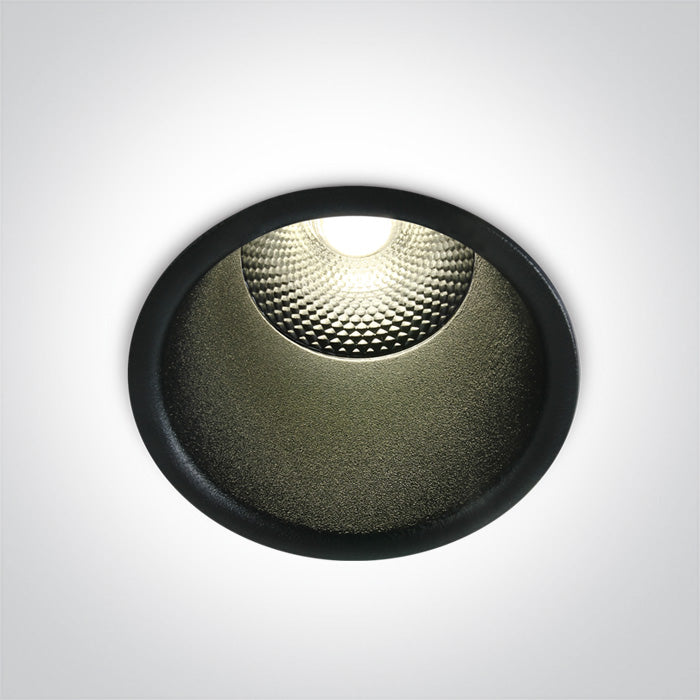 Черен 15W WW (топло бяло) 24° IP20 230V Dark-Light (задълбочен оптичен конус)
