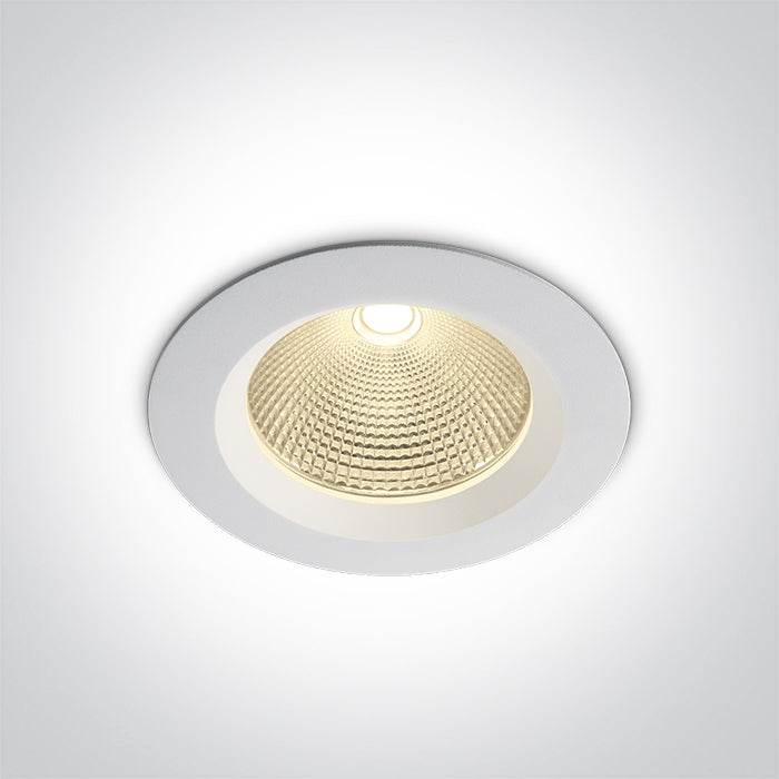 Бял 20W CCT (регулируем цвят на светлината) IP20 60° 230V