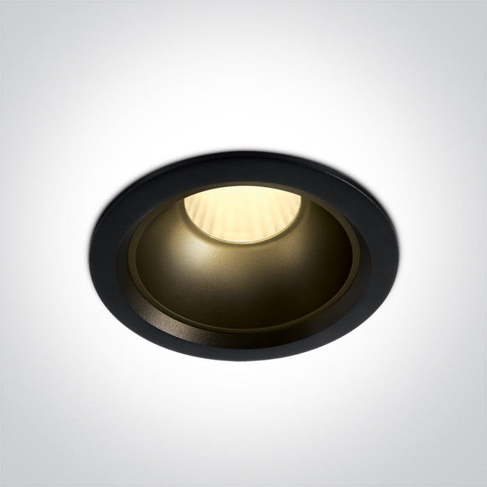 Черен 20W WW (топло бяло) IP20 45° 230V Dark-Light (задълбочен оптичен конус)