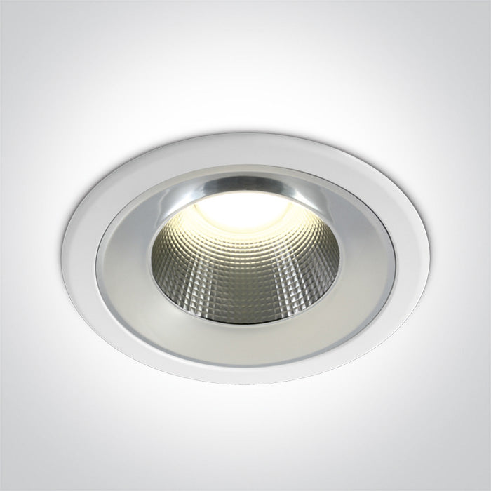 Бял 25W IP54 CW (студено бяло) 230V Dark-Light (задълбочен оптичен конус)