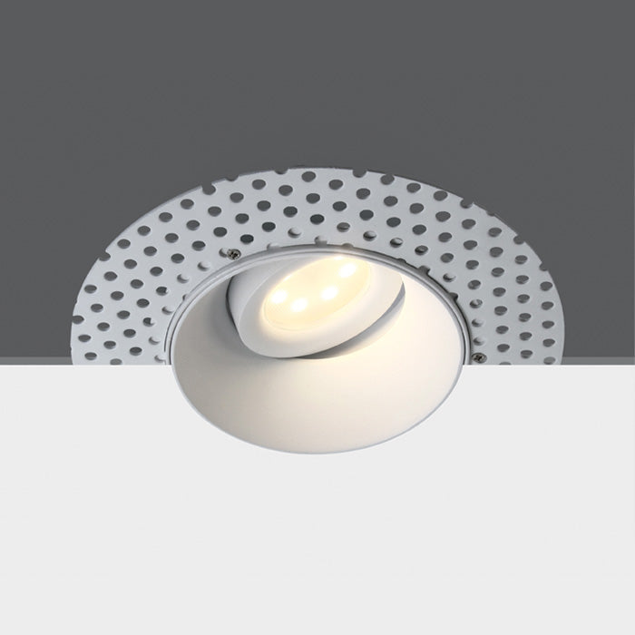 Бял MR16 GU10 10W Безрамков Dark-Light (задълбочен оптичен конус)