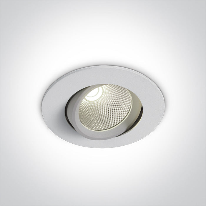 Бял 7W CCT (регулируем цвят на светлината) 230V Регулируем