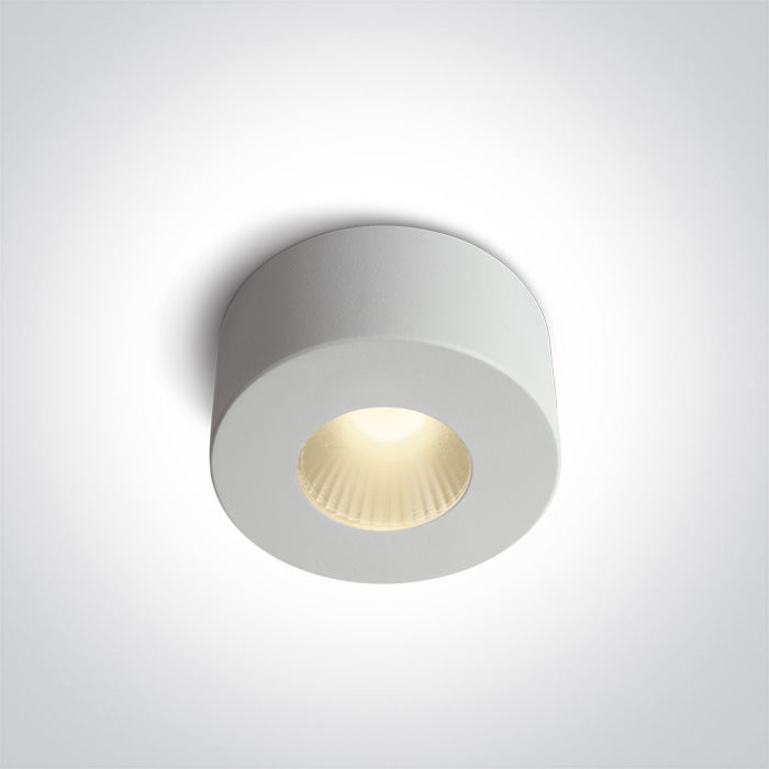 Бял LED 7W WW (топло бяло) 40° 230V С димиране