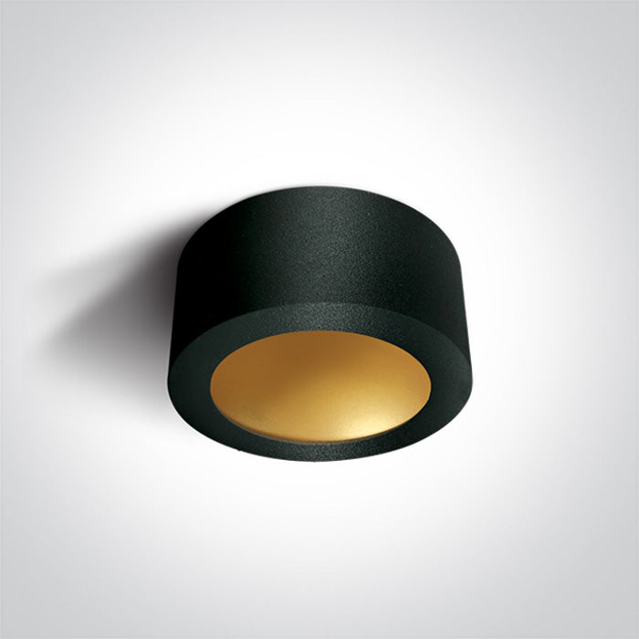 Черен CYLINDER LED 16W WW (топло бяло) 230V Dark-Light (задълбочен оптичен конус)