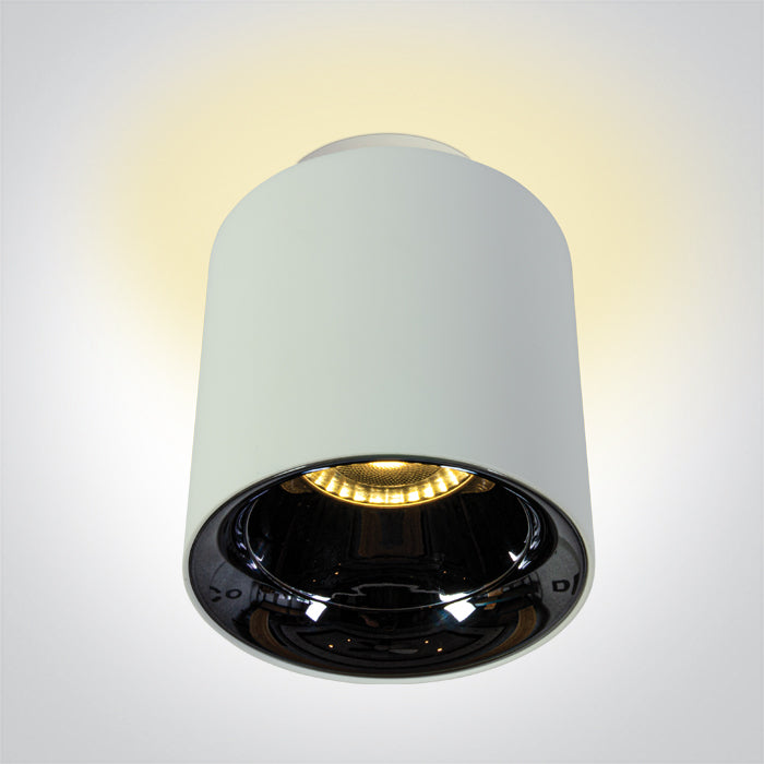 Бял 18W+2W WW (топло бяло) IP20 60° 230V Dark-Light (задълбочен оптичен конус)