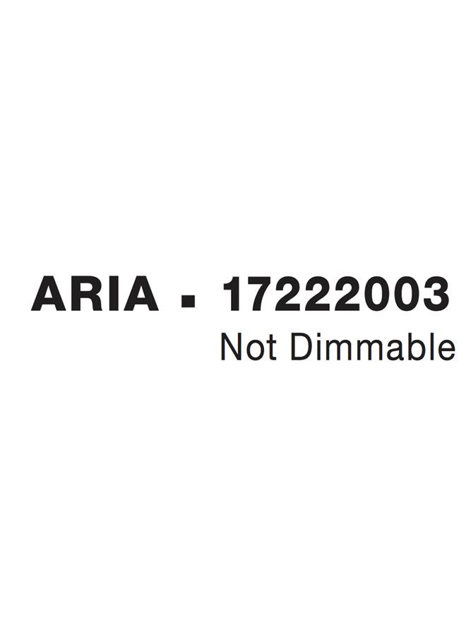 Висящо осветително тяло (пендел) ARIA 74W Хромиран алуминий и акрил Регулируема височина ⌀60 H120см
