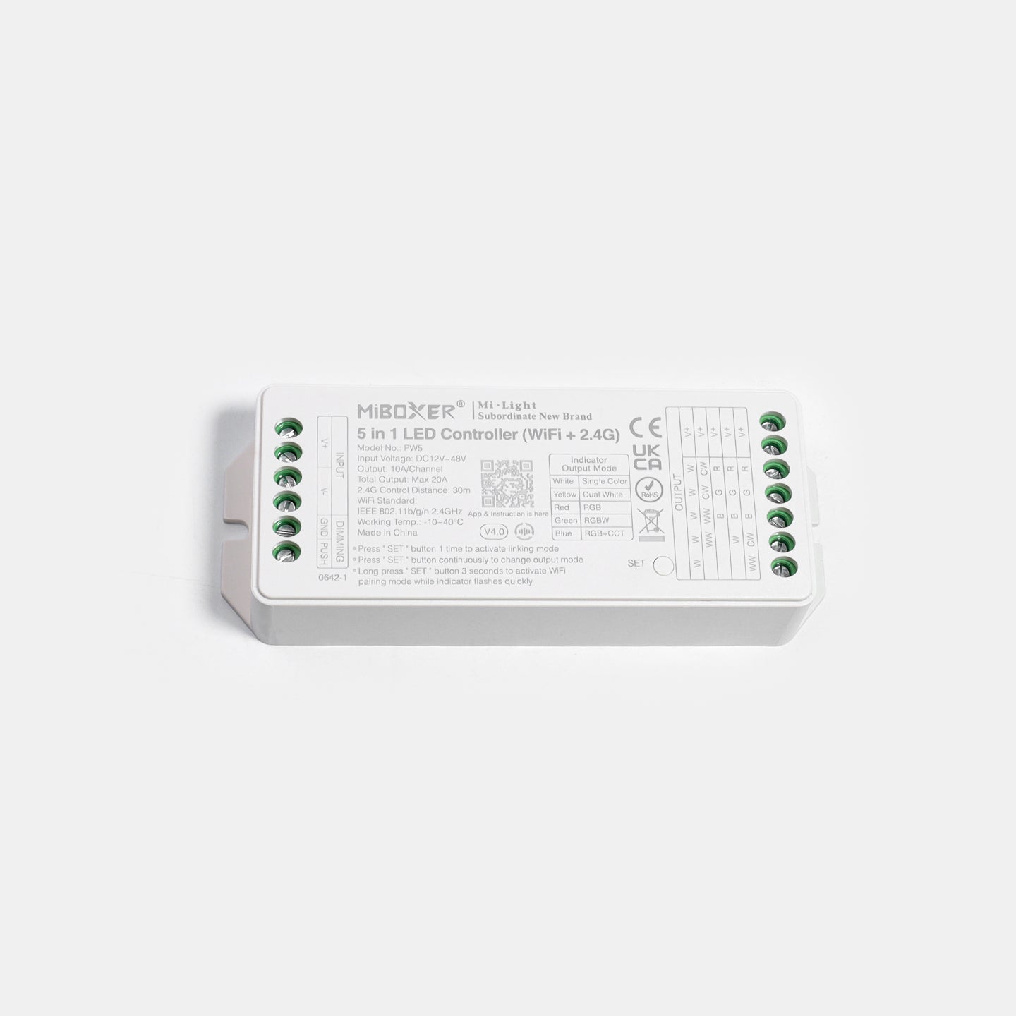 Смарт LED контролер PW5 5 в 1, 12–48V - alternate view