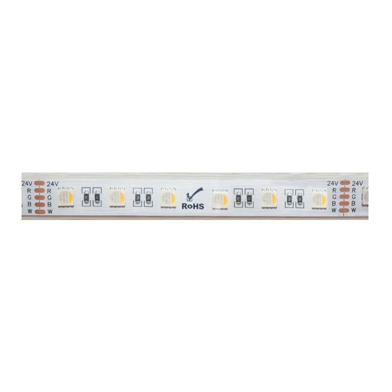 LED лента 5m 14,4W/m 24V DC IP65 RGBW