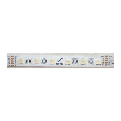 LED лента 5m 14.4W/m 24V DC IP65 6000K Ra80
