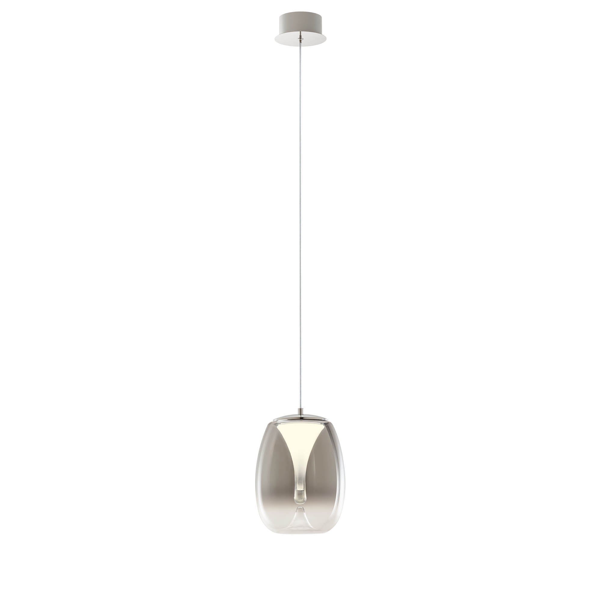 Висящо LED осветително тяло DROP 8W D200 SBK 3000K