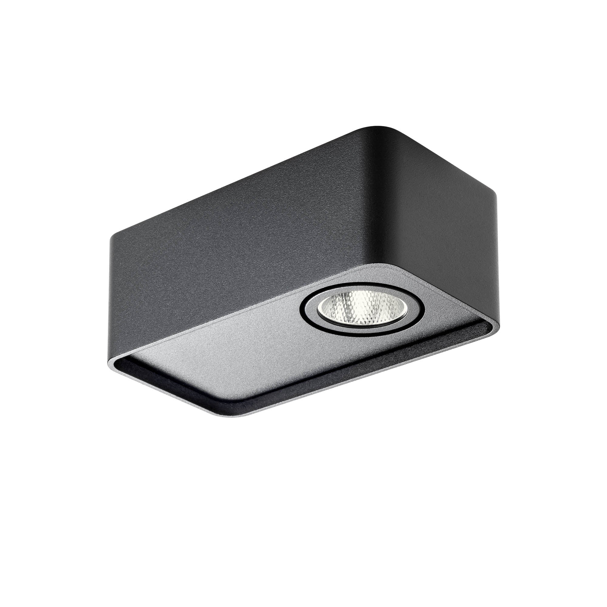 Плафон LED YUKI 6.2W BK 3000K