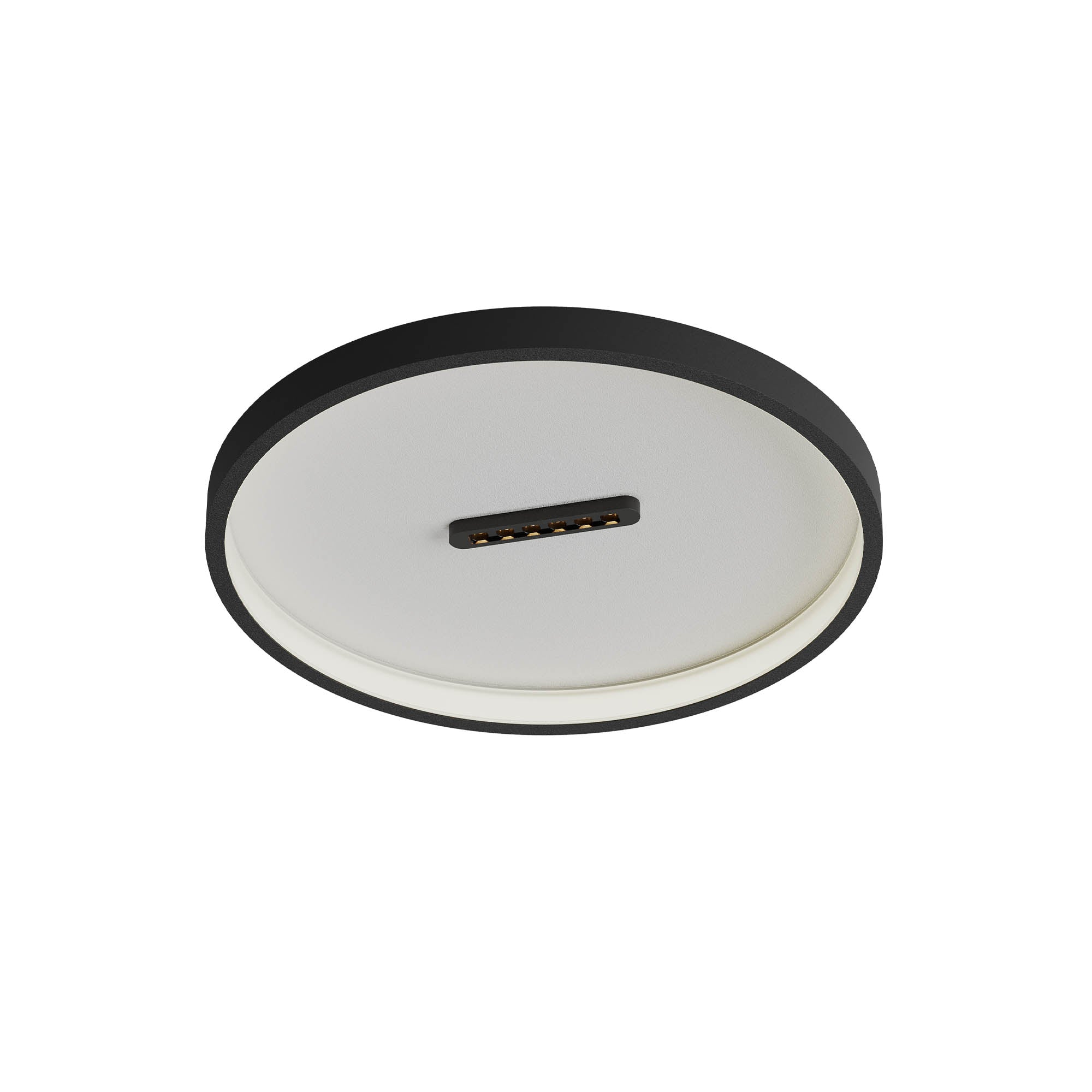 Плафон LED BUTTON 24W+13W 3000K черен